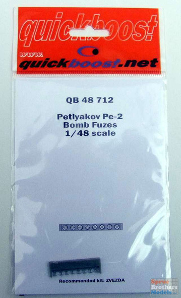 QBT48712 1:48 Quickboost Pe-2 Bomb Fuzes (ZVE kit)