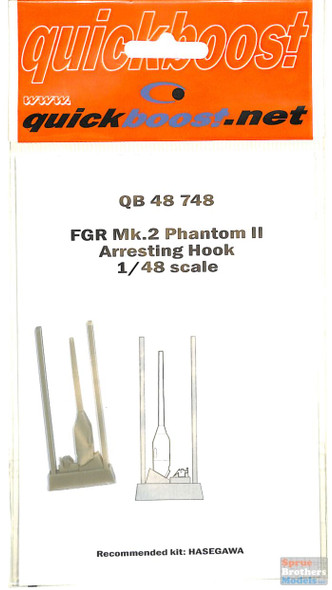 QBT48748 1:48 Quickboost Phantom FGR.2 Arresting Tail Hook (HAS kit)