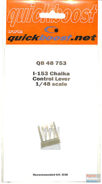 QBT48753 1:48 Quickboost I-153 Chaika Control Lever (ICM kit)