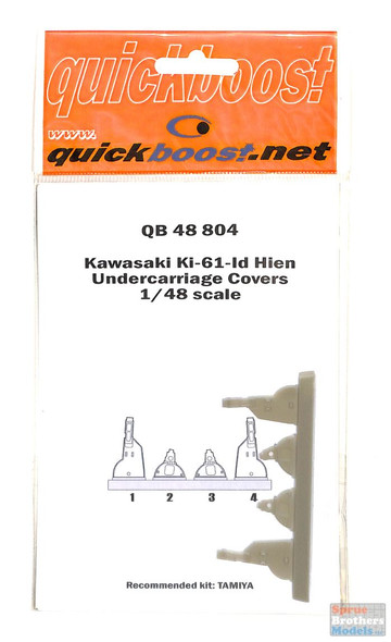 QBT48804 1:48 Quickboost Ki-61-Id Hien Undercarriage Covers (TAM kit)