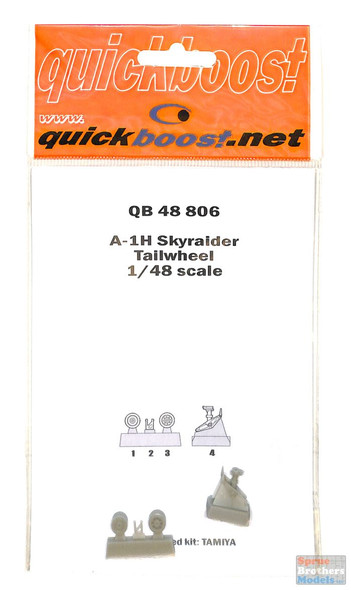 QBT48806 1:48 Quickboost A-1H Skyraider Tailwheel (TAM kit)