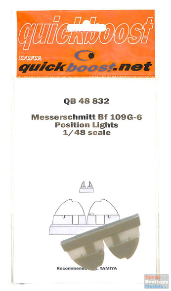 QBT48832 1:48 Quickboost Bf 109G-6 Position Lights (TAM kit)