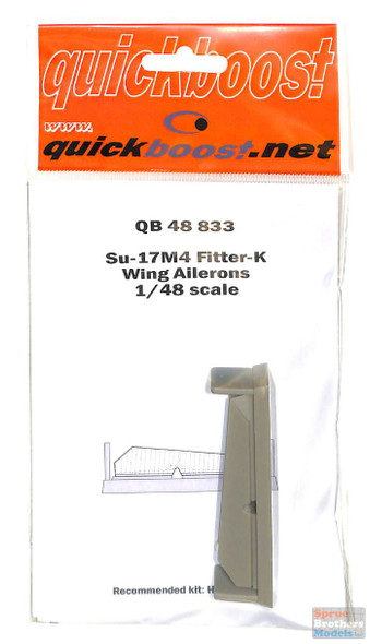 QBT48833 1:48 Quickboost Su-17M4 Fitter-K Wing Ailerons (HBS kit)