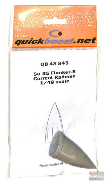 QBT48845 1:48 Quickboost Su-35 Flanker-E Correct Radome (GWH kit)