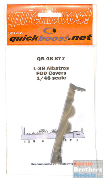 QBT48877 1:48 Quickboost L-39 Albatros FOD Covers (TRP kit)