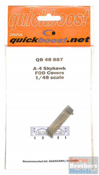 QBT48887 1:48 Quickboost A-4 Skyhawk FOD Covers (HAS/EDU kit)