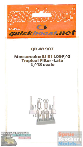 QBT48907 1:48 Quickboost Bf109F Bf109G Tropical Filter-Late