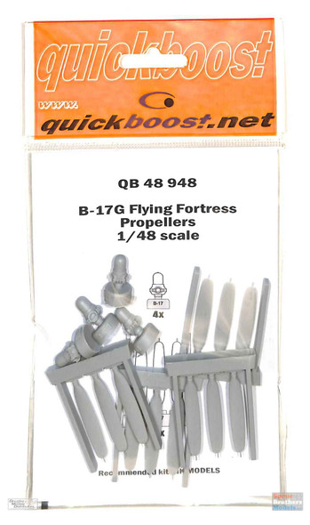 QBT48948 1:48 Quickboost B-17G Flying Fortress Propellers (HKM kit)