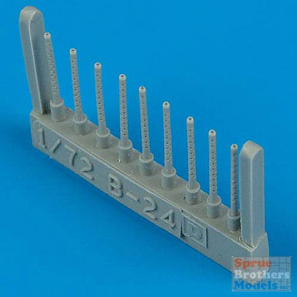 QBT72141 1:72 Quickboost B-24D Liberator Gun Barrels (HAS kit) #72141