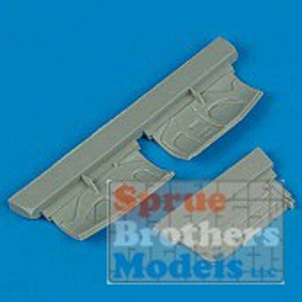 QBT72146 1:72 Quickboost  F-16 Falcon Undercarriage Covers (HAS kit) #72146