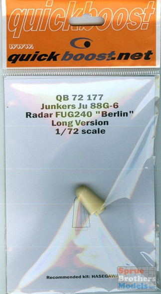 QBT72177 1:72 Quickboost Ju88G-6 Radar FUG240 Berlin Long Version (HAS kit)  #72177