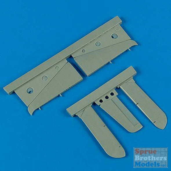 QBT72346 1:72 Quickboost F6F Hellcat Separated Tail Planes (EDU kit) #72346