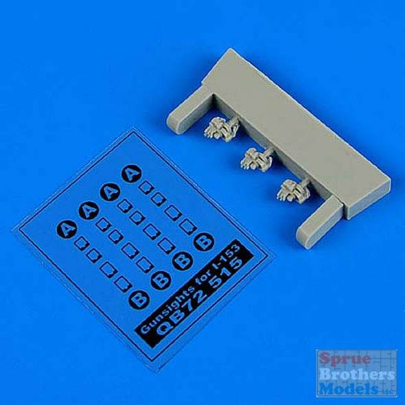 QBT72515 1:72 Quickboost I-153 Chaika Gunsights