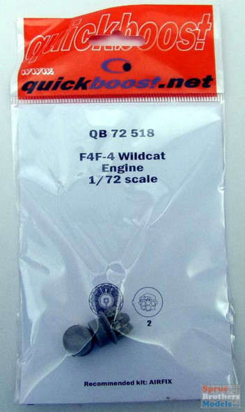 QBT72518 1:72 Quickboost F4F-4 Wildcat Engine (AFX kit)