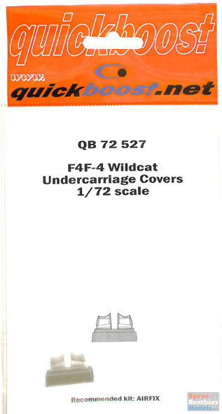 QBT72527 1:72 Quickboost F4F-4 Wildcat Undercarriage Covers (AFX kit)