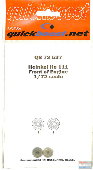 QBT72537 1:72 Quickboost Heinkel He 111 Front of Engine (HAS/REV kit)