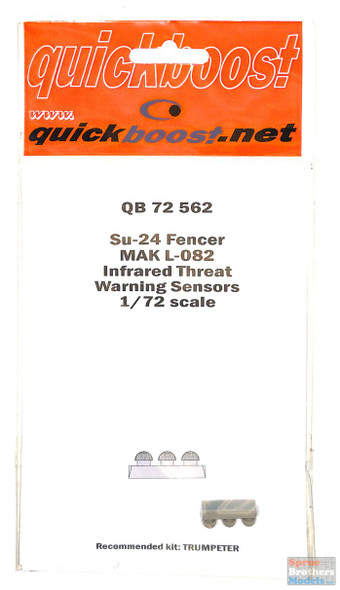 QBT72562 1:72 Quickboost Su-24 Fencer MAK L-082 Infrared Threat Warning Sensors (TRP kit)