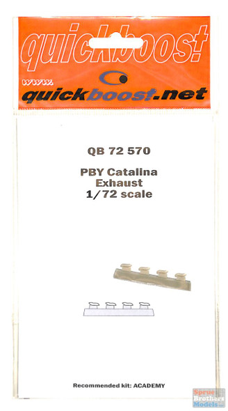 QBT72570 1:72 Quickboost PBY Catalina Exhaust (ACA kit)