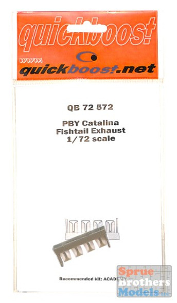 QBT72572 1:72 Quickboost PBY Catalina Exhaust (ACA kit)