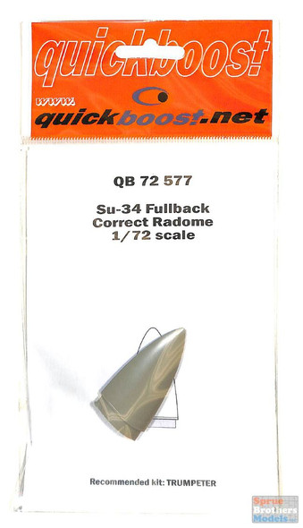QBT72577 1:72 Quickboost Su-34 Fullback Correct Radome (TRP kit)