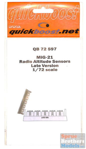QBT72597 1:72 Quickboost MiG-21 Fishbed Radio Altitude Sensors Late Version