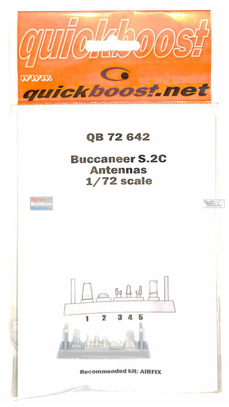 QBT72642 1:72 Quickboost Buccaneer S.2C Antennas (AFX kit)