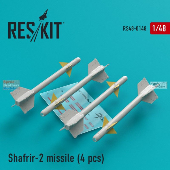 RESRS480148 1:48 ResKit Shafrir-2 Missile Set