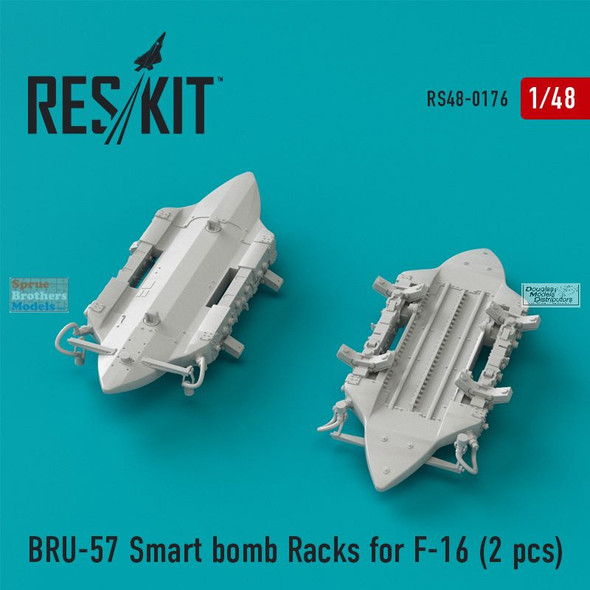 RESRS480176 1:48 ResKit BRU-57 Smart Bomb Rack Set for F-16