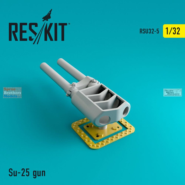 RESRSU320005U 1:32 ResKit Su-25 Frogfoot Gun