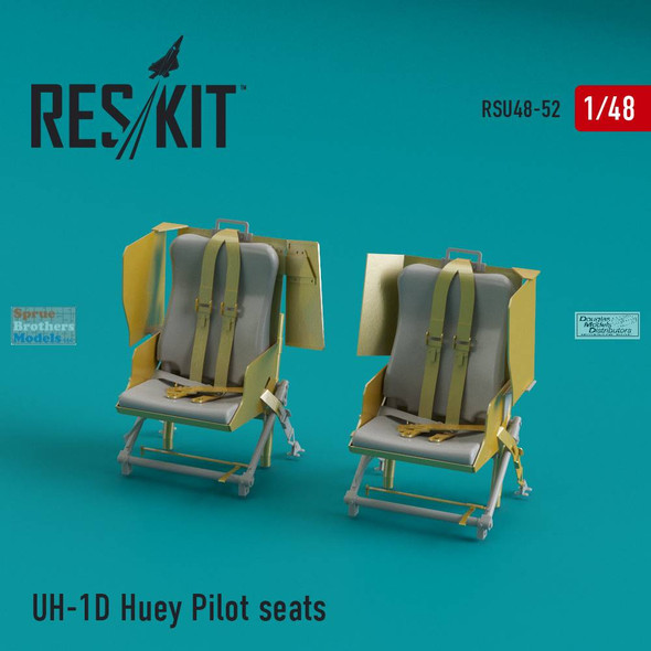 RESRSU480052U 1:48 ResKit UH-1D Huey Pilot Seats