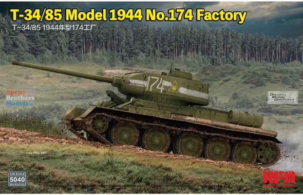 RFMRM5040 1:35 Rye Field Model T-34/85 Model 1945 No.174 Factory