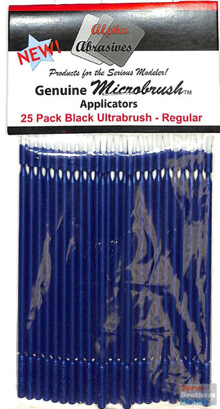 APA1300 Alpha Abrasives Microbrush Applicators - Ultrabursh Regular - 25 pack