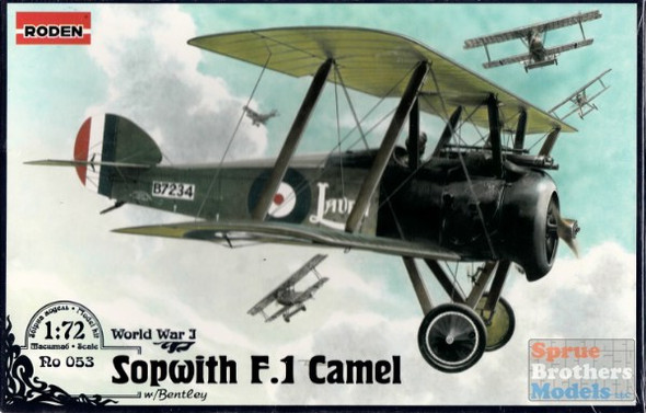 ROD053 1:72 Roden Sopwith F.1 Camel