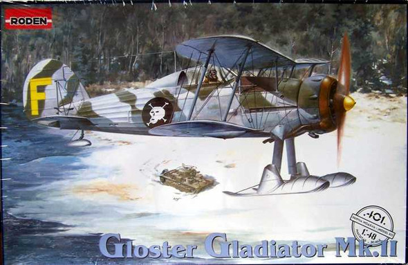 ROD401 1:48 Roden Gloster Gladiator Mk II #401