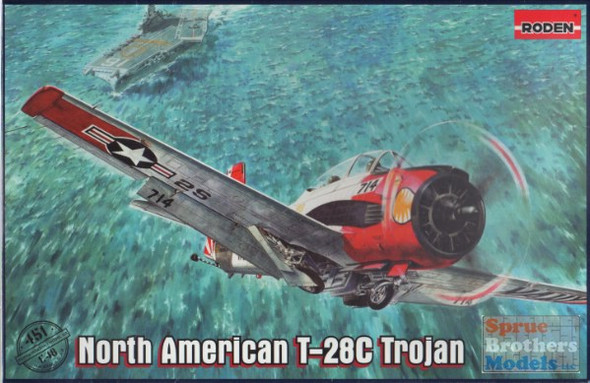 ROD451 1:48 Roden North American T-28C Trojan