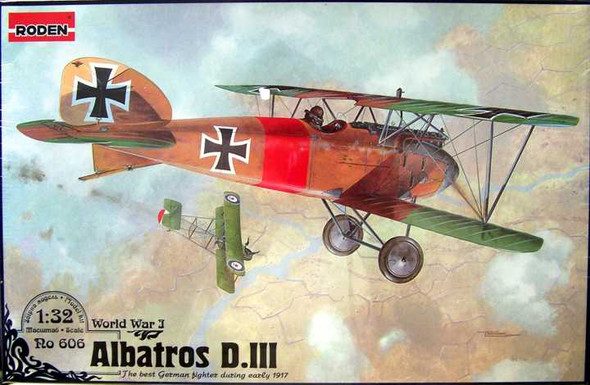 ROD606 1:32 Roden Albatros D.III #606