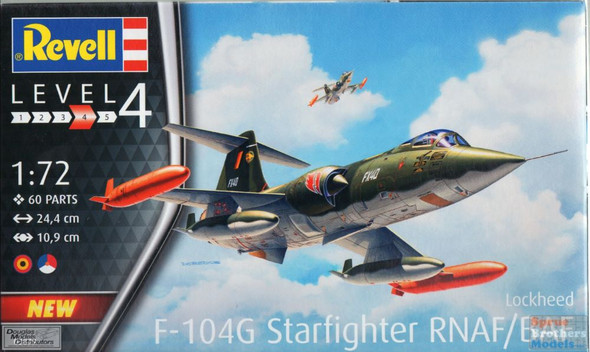 RVG03879 1:72 Revell Germany F-104G Starfighter RNAF/BAF