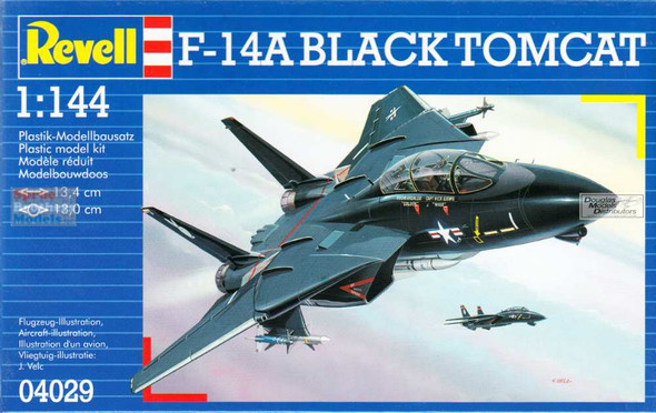 RVG04029 1:144 Revell Germany F-14A Tomcat Black Bunny #4029