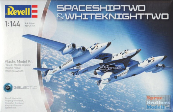 RVG04842 1:144 Revell Germany Spaceshiptwo & Whiteknighttwo