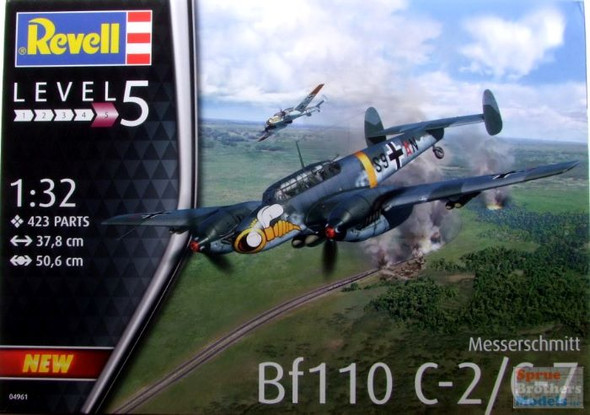 RVG04961 1:32 Revell Germany Messerschmitt Bf110C-2/C-7