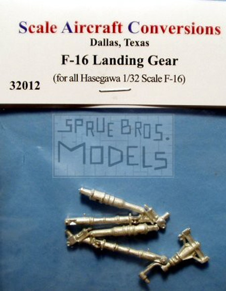 SAC32012 1:32 Scale Aircraft Conversions - F-16 Falcon Landing Gear (HAS kit) #32012