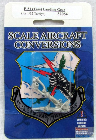 SAC32054 1:32 Scale Aircraft Conversions - P-51 Mustang Landing Gear (TAM kit) #32054