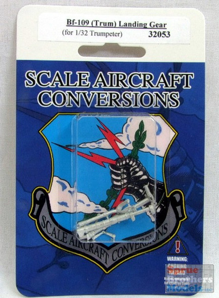 SAC32053 1:32 Scale Aircraft Conversions - Bf 109 Landing Gear (TRP kit) #32053