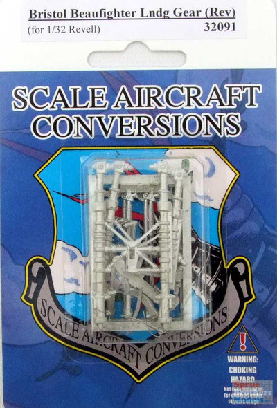 SAC32091 1:32 Scale Aircraft Conversions - Bristol Beaufighter Landing Gear (REV kit)