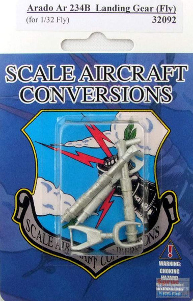 SAC32092 1:32 Scale Aircraft Conversions - Arado Ar 234B Landing Gear (Fly kit)