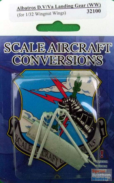 SAC32100 1:32 Scale Aircraft Conversions - Albatros D.V/Va Landing Gear (WNW kit)