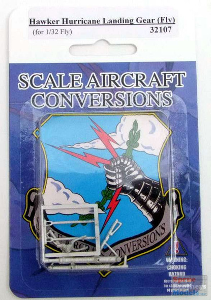 SAC32107 1:32 Scale Aircraft Conversions - Hurricane Landing Gear (FLY kit)