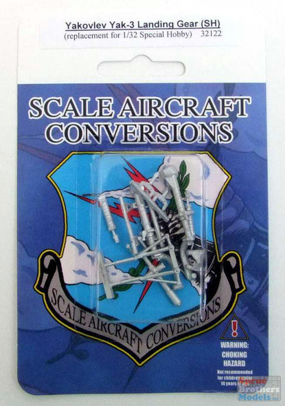 SAC32122 1:32 Scale Aircraft Conversions - Yak-3 Landing Gear (SPH kit)