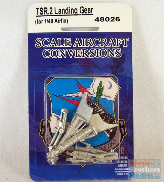 SAC48026 1:48 Scale Aircraft Conversions - TSR.2 Landing Gear (AFX kit) #48026