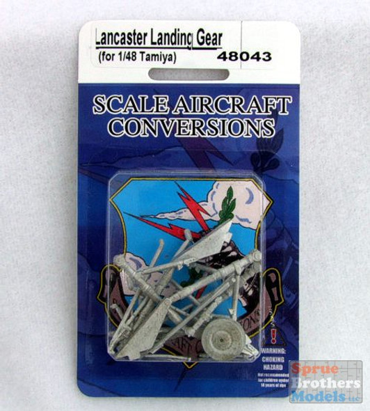 SAC48043 1:48 Scale Aircraft Conversions - Lancaster Landing Gear Set (TAM kit) #48043